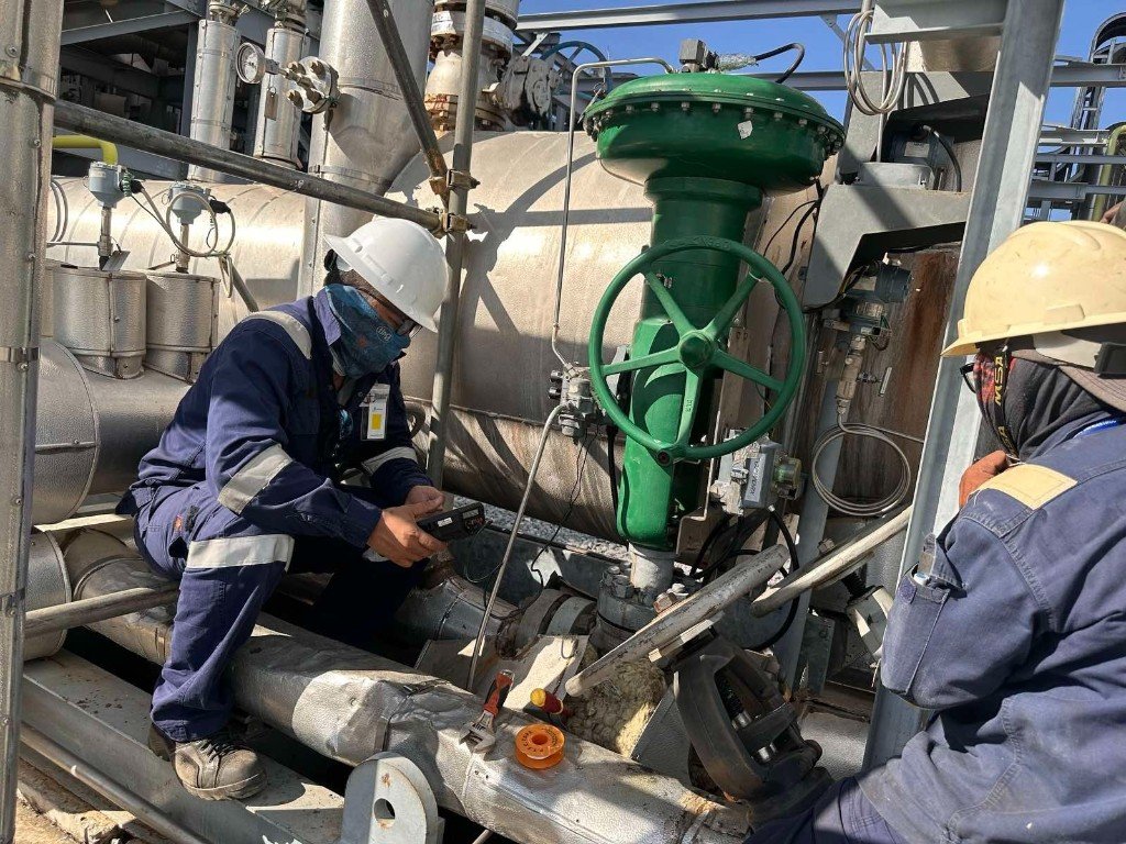 Control valve calibration at Sembcorp power plant